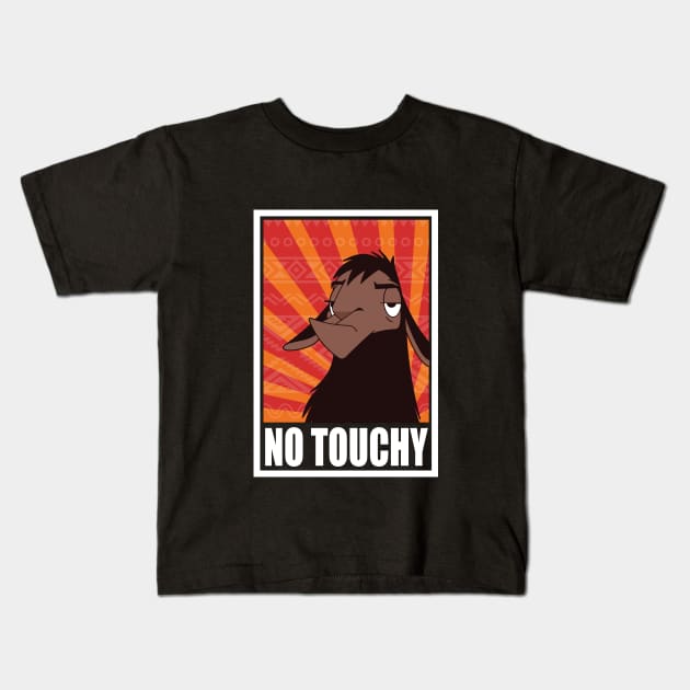 No Touchy Kids T-Shirt by Vahlia